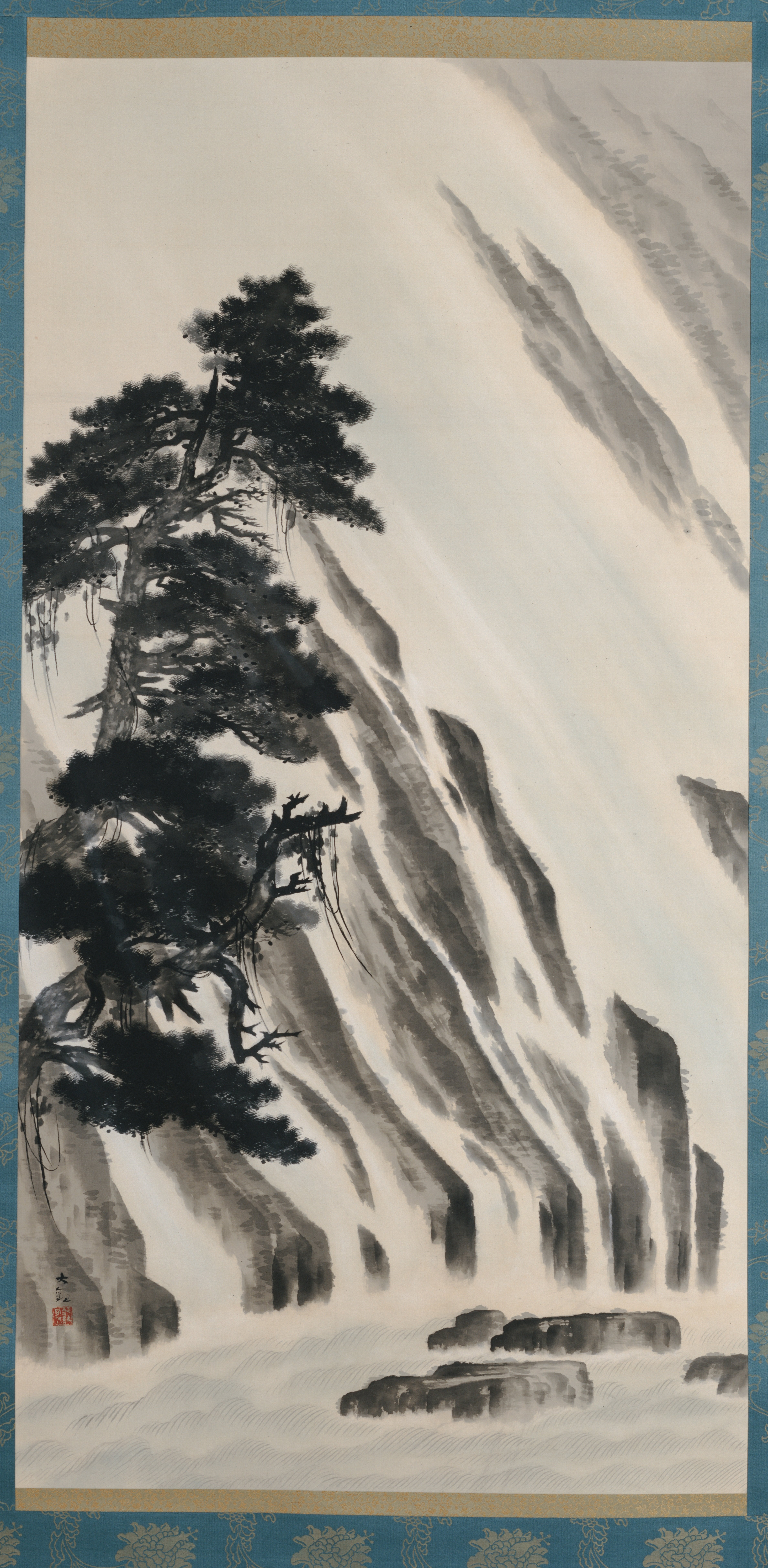 作品一覧】横山大観《飛泉》｜講談社野間記念館