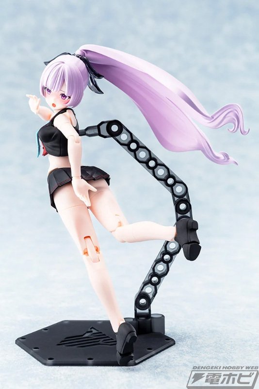 夜戦型をイメージしたガンメタリック装甲にチェンジ！『メガミデバイス