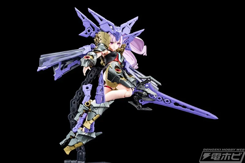 夜戦型をイメージしたガンメタリック装甲にチェンジ！『メガミデバイス