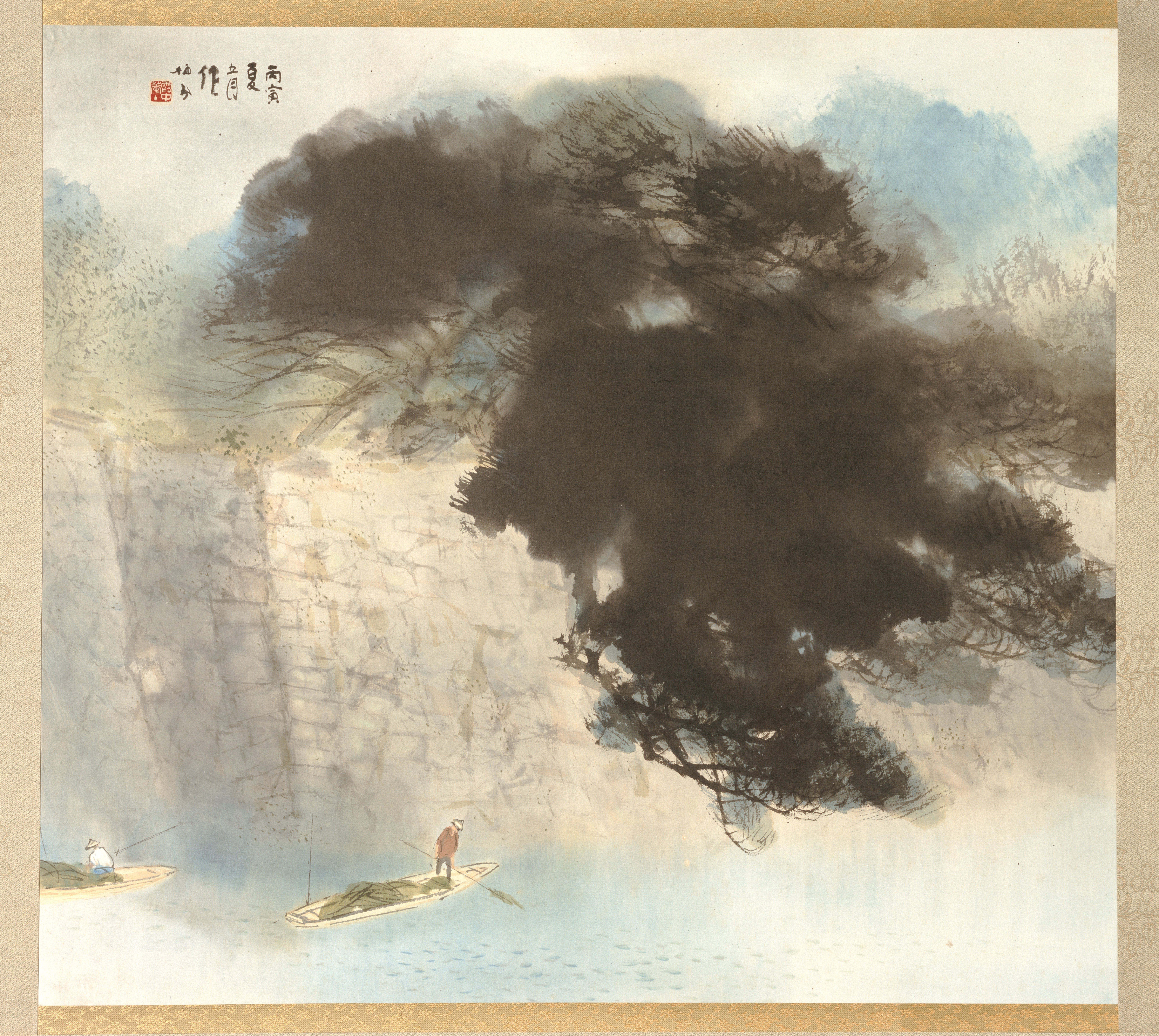 作品一覧】竹内栖鳳《古城枩翠》｜講談社野間記念館