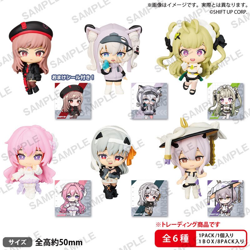 未開封 勝利の女神 NIKKE ラピ ねんどろいど 2種類特典付き NIKKE」登場キャラクター，ラピをねんどろいど化。2024年6月の