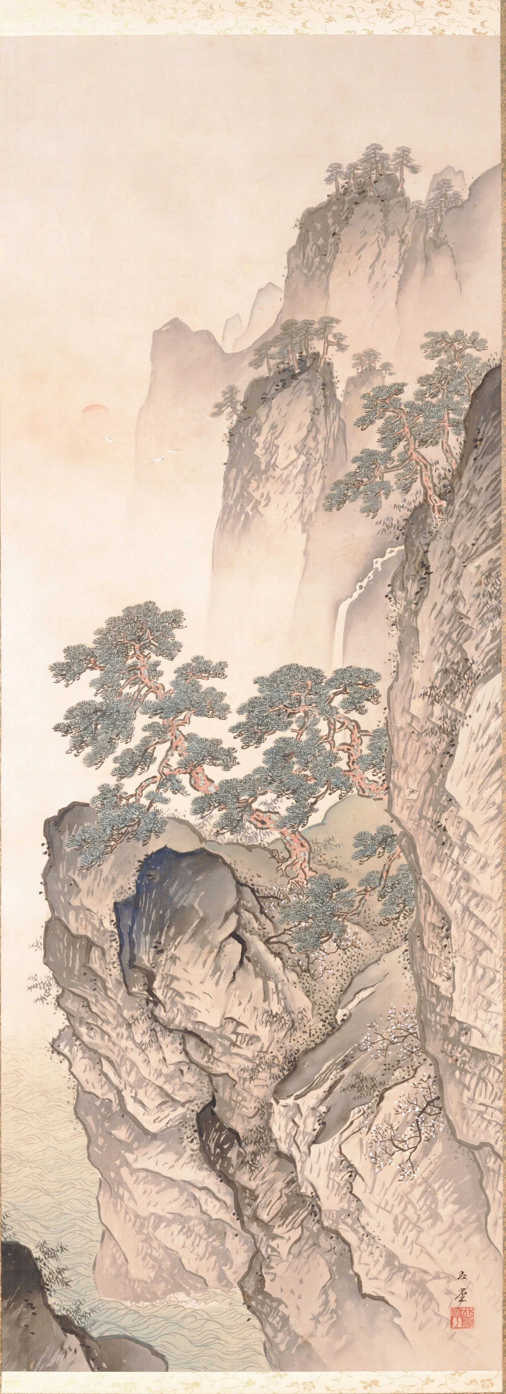 作品一覧】川合玉堂《蓬莱仙島》｜講談社野間記念館