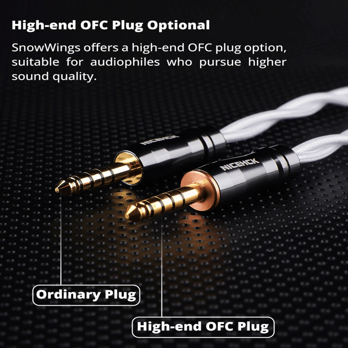 NICEHCK 2024年07〜08月発売のイヤホンリケーブル達。ケーブル