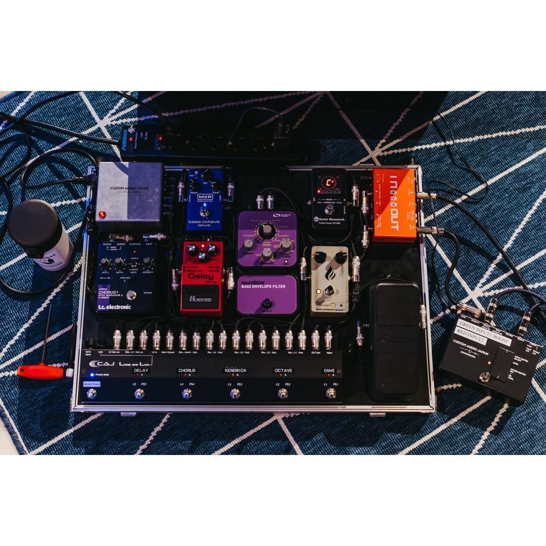 teppei trio(Live at イケシブ)使用機材、ベース解説｜川崎哲平