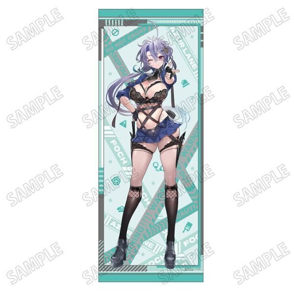 アズールレーン』描き下ろしイラストを使用したキャラ別の特大