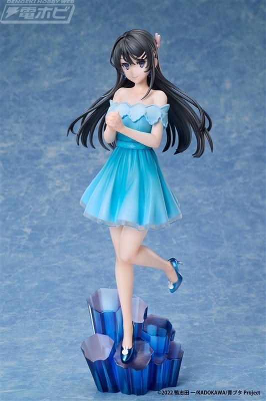 【期間限定送料無料】 ブルーのワンピース姿が愛おしい！「青春ブタ野郎」シリーズより コミック・アニメ