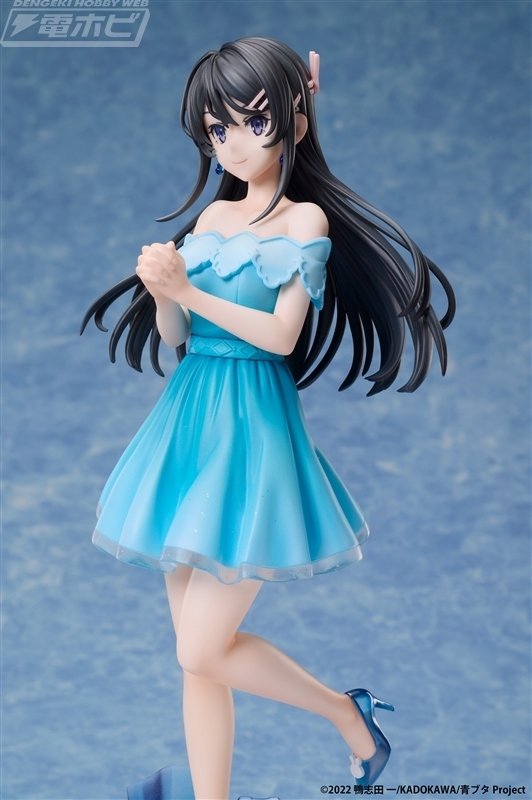 青ブタ 桜島麻衣～白チャイナドレスver.～ 1/7スケールフィギュア 青春