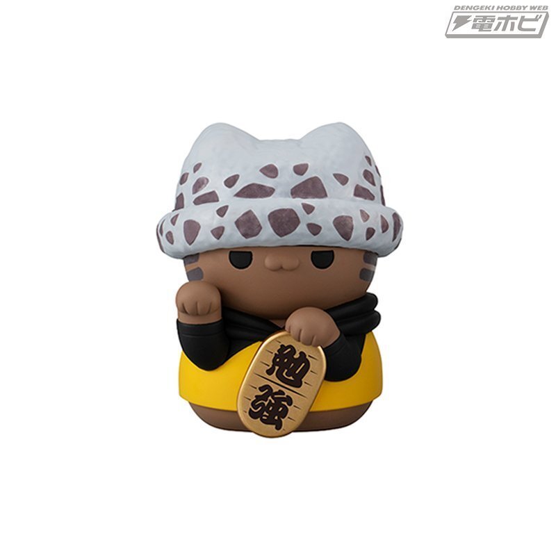 ワンピース』ルフィ、ロー、キッドたちが招き猫ポーズの「招き猫