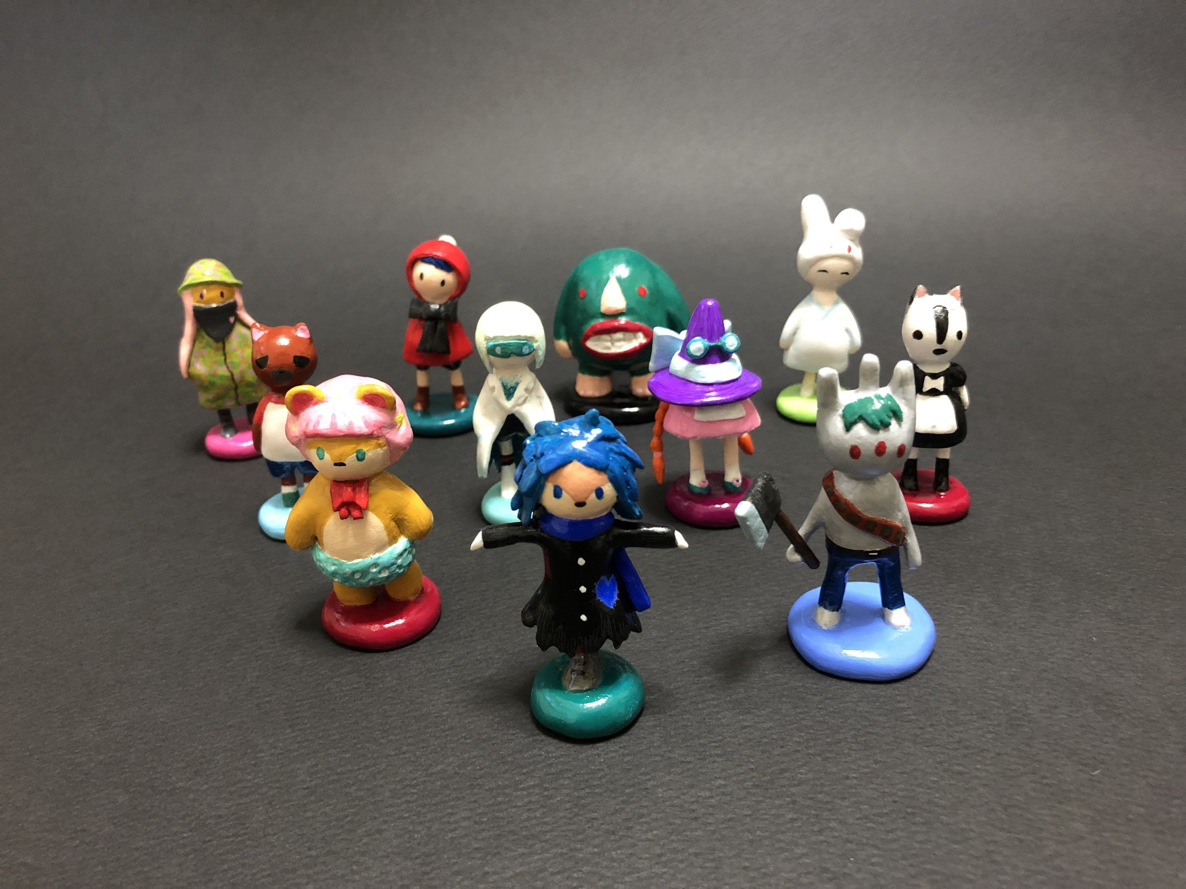 人形できたよ｜田中童夏