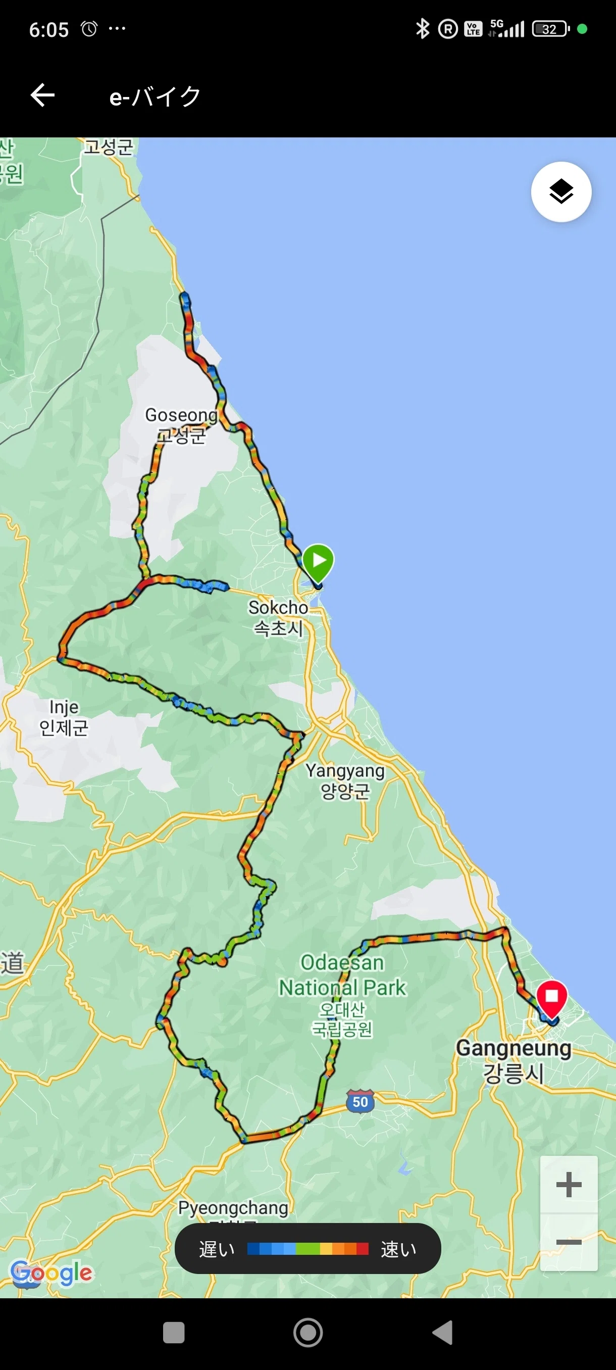 6日目 韓国バイク紀行 束草 統一展望台 雪岳山 五台山 江陵｜金弘明