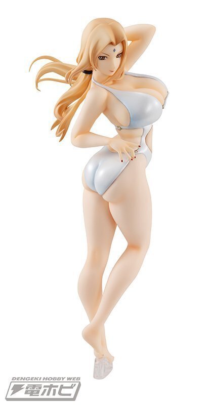 NARUTO-ナルト- 疾風伝』大人の雰囲気あふれる水着姿の綱手が