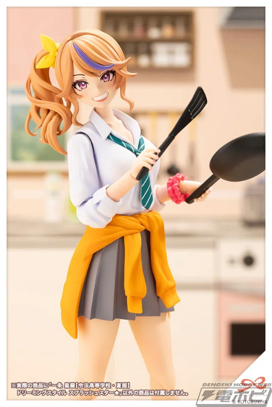 ファン待望のオタクに優しいギャル！『創彩少女庭園』一条星羅が夏服姿