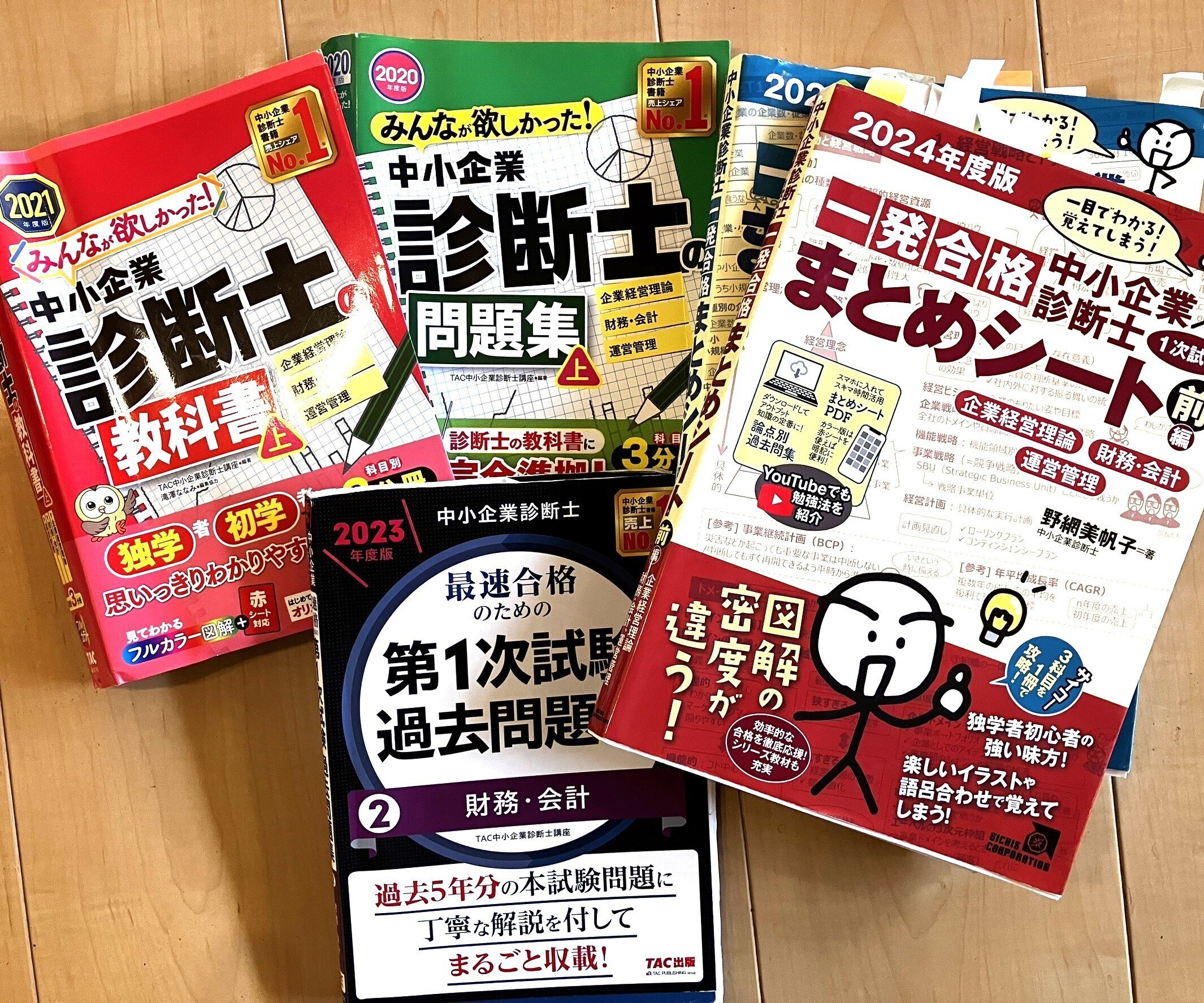 中小企業診断士 スピードテキスト 2023版 第1次試験過去問題集 2022版