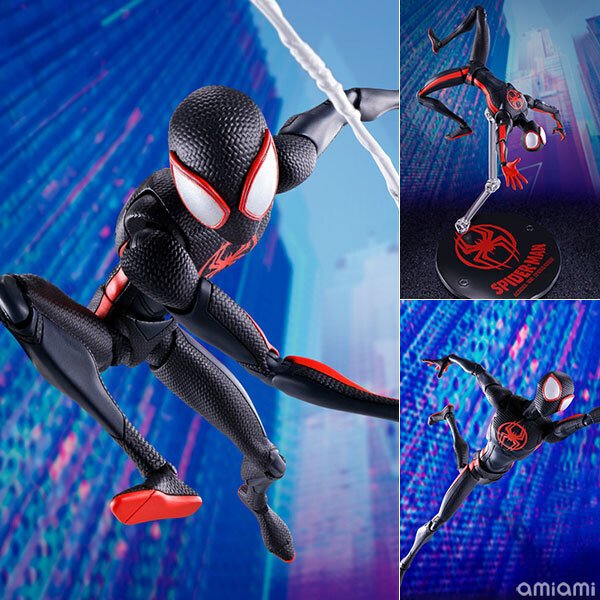 スパイダーマン:アクロス・ザ・スパイダーバース』より、S.H. スパイダーマン:アクロス・ザ・スパイダーバース』より、S.H.