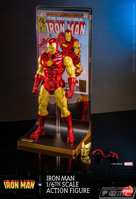 ホットトイズ　炎スタジオ　アイアンマン Amazon.co.jp: 炎スタジオ マーベル・コミック アイアンマン 1/6