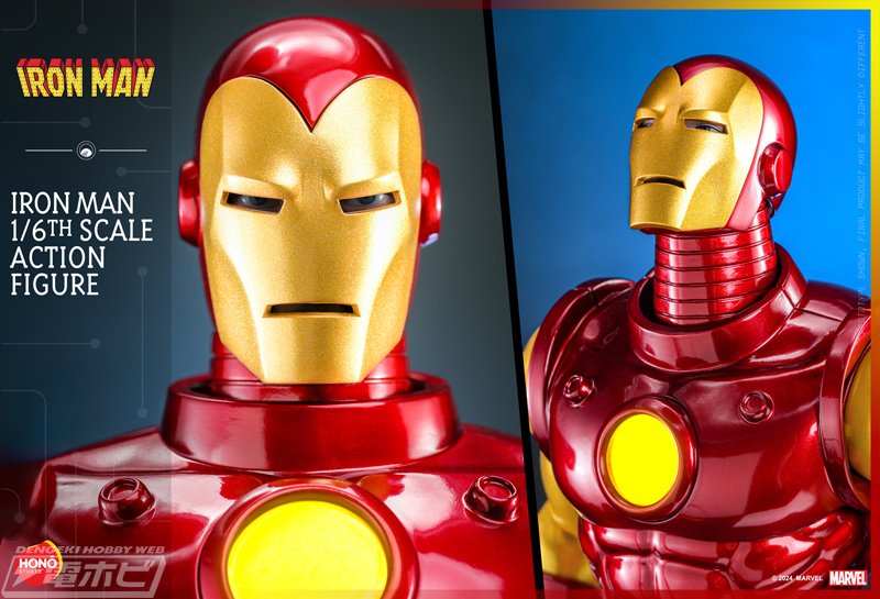 ホットトイズ　炎スタジオ　アイアンマン 炎スタジオ】『マーベル・コミック』1/6スケールフィギュア