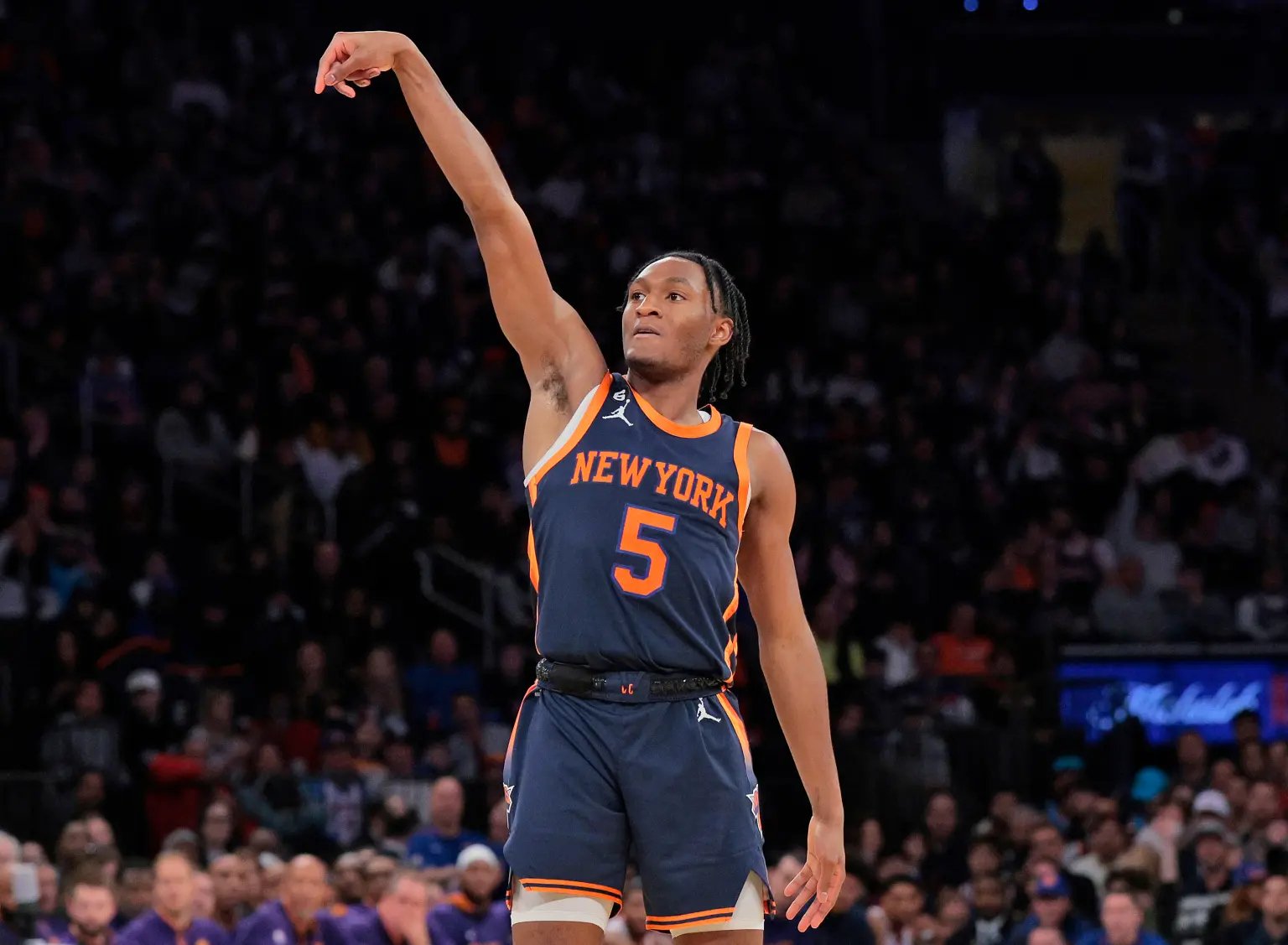 NBA、ニックス、KITHシティ・イマニュエル・クイックリー着用ジャージMGG NBA、ニックス、KITHシティ・イマニュエル・クイックリー着用ジャージMGG