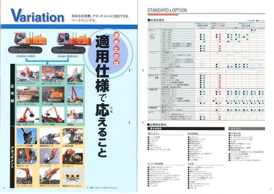 日立建機 EX400-5 Series NEW Landy V｜建設機械化ライブラリー
