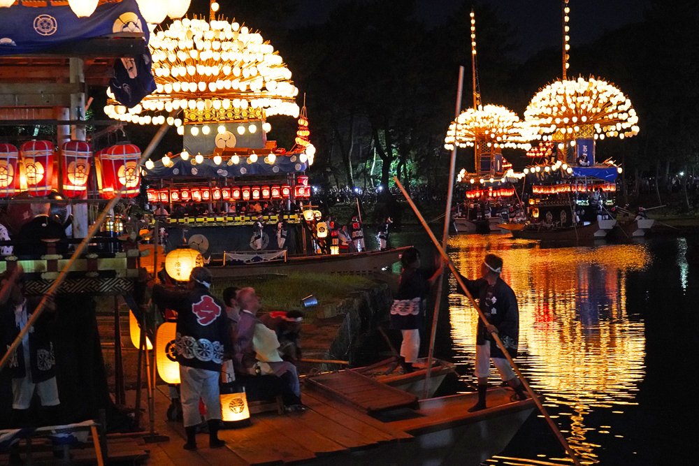 幻想的な宵祭り! 一度は行きたい尾張津島天王祭【愛知県津島神社