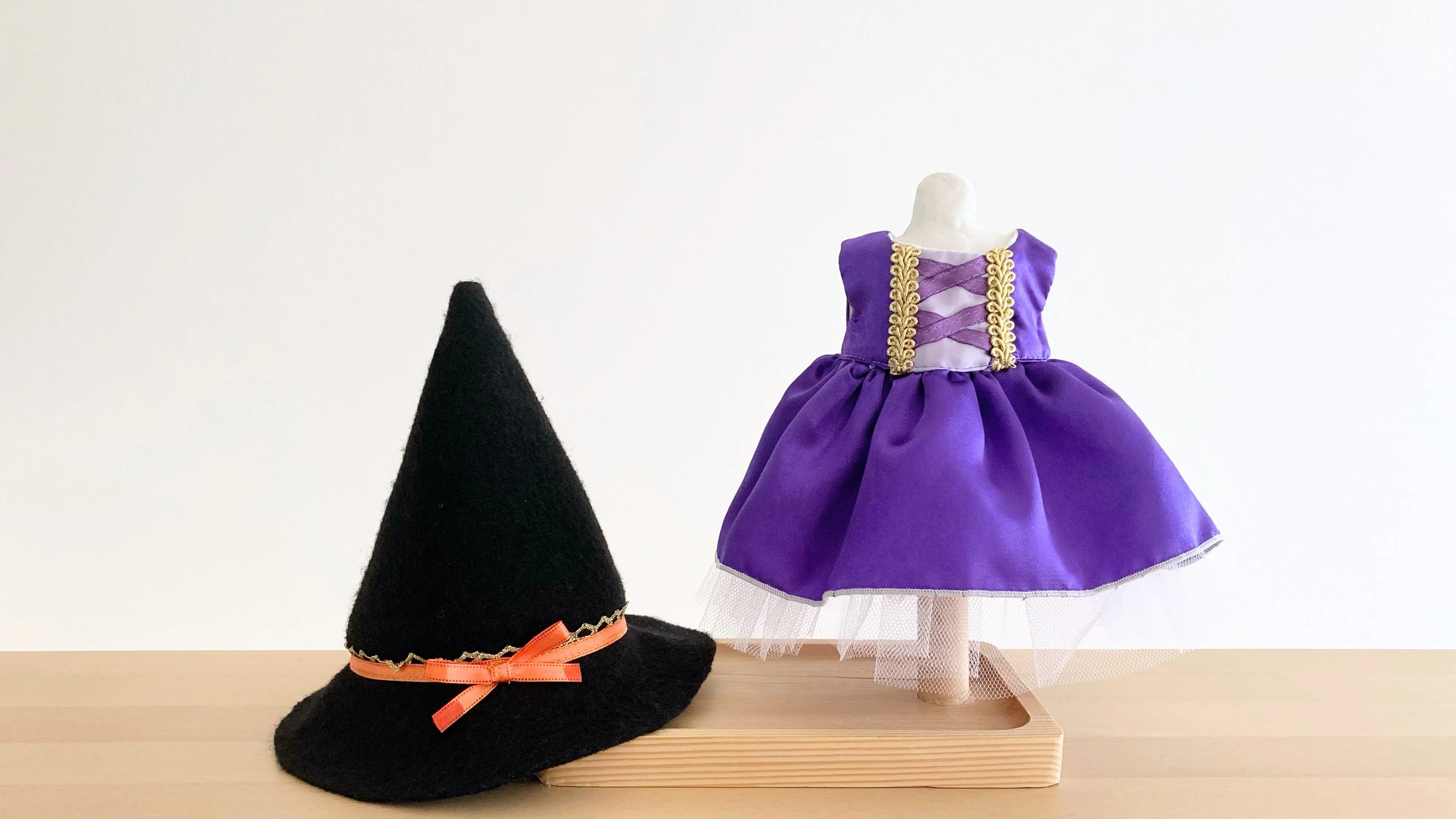 有料記事】型紙Sサイズ（頭位25-26㎝）ハロウィン＊魔女帽子の作り方