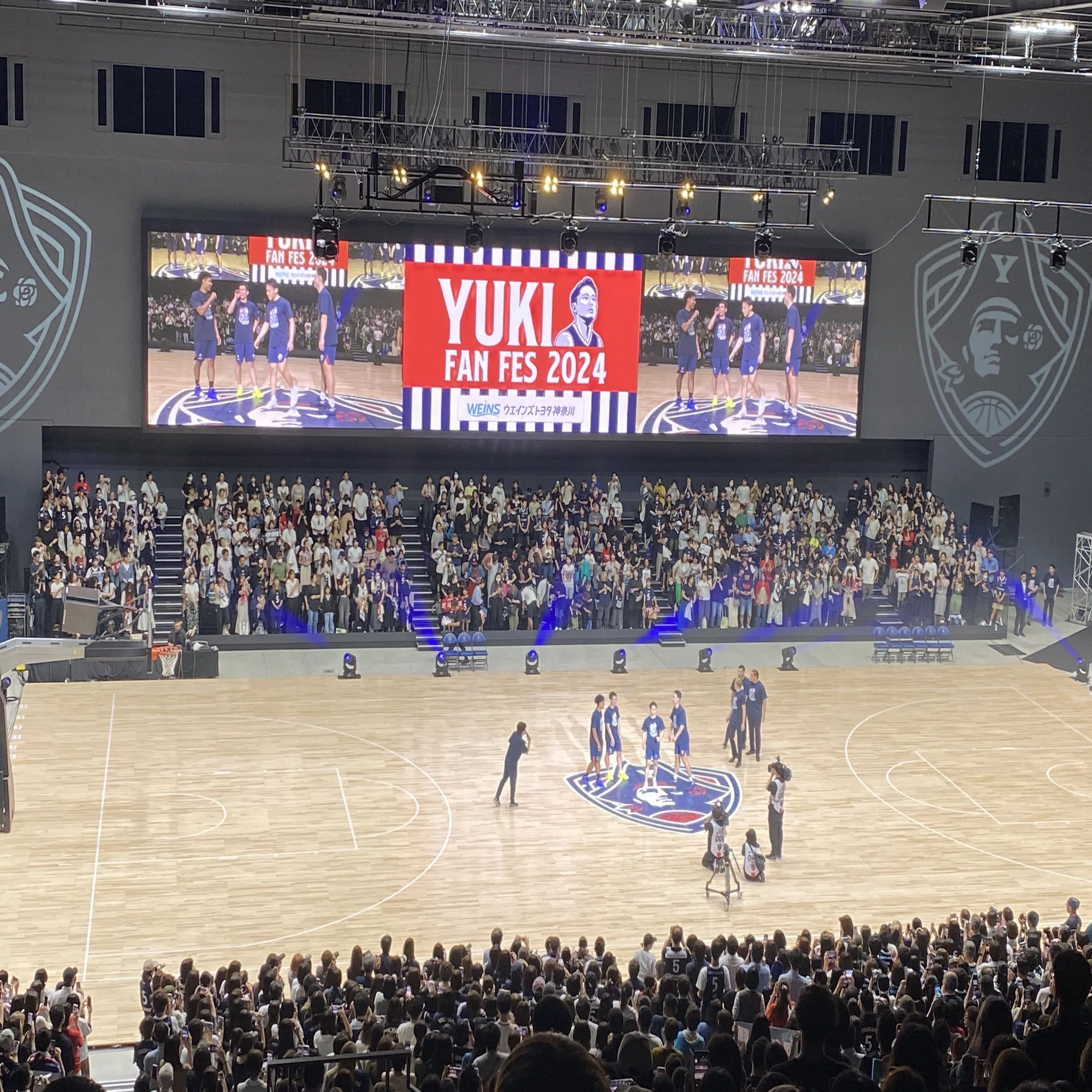 ウエインズトヨタ神奈川 presents 河村勇輝選手 出港式」に行ってき 