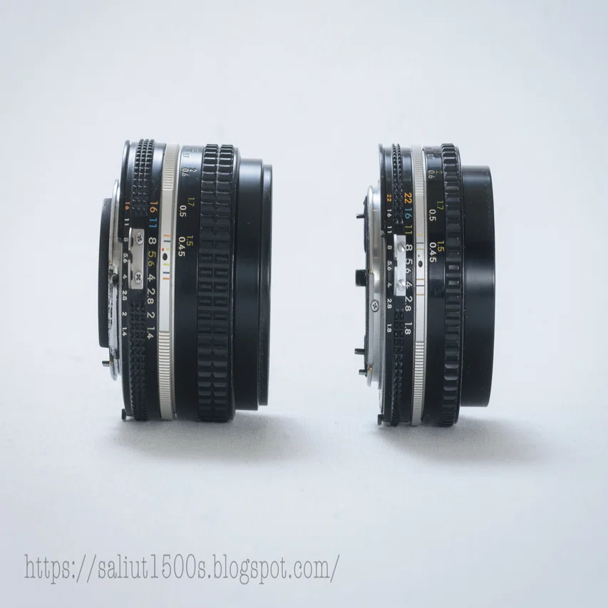 ニッコールレンズとレンズフードの話】『閃光のAI Nikkor 50mm F1.8S 