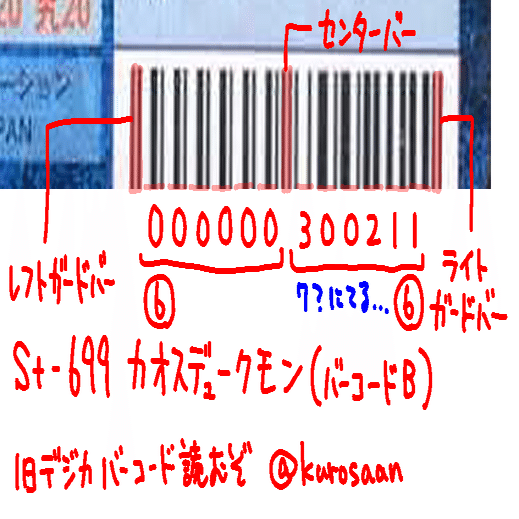 旧デジカ自由研究〜バーコードについて〜｜黒川