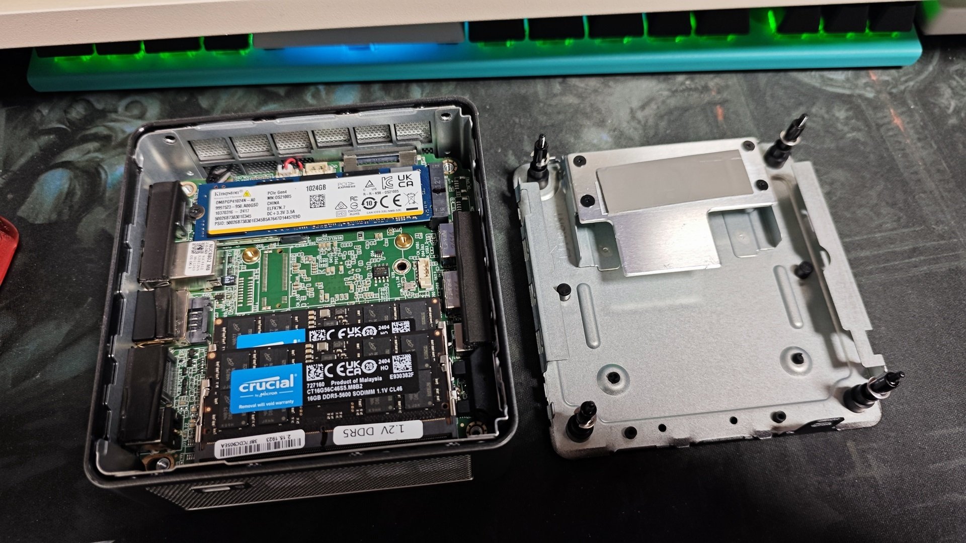 値下げ】Intel NUC NUC5PGYH メモリ交換＋貴重MLC SSD