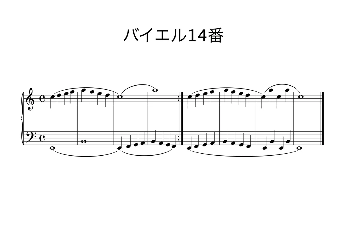 オトナ・超初心者のピアノ教室♪Lesson18「両手のバランス♪」バイエル12.13.14番|masakopiano