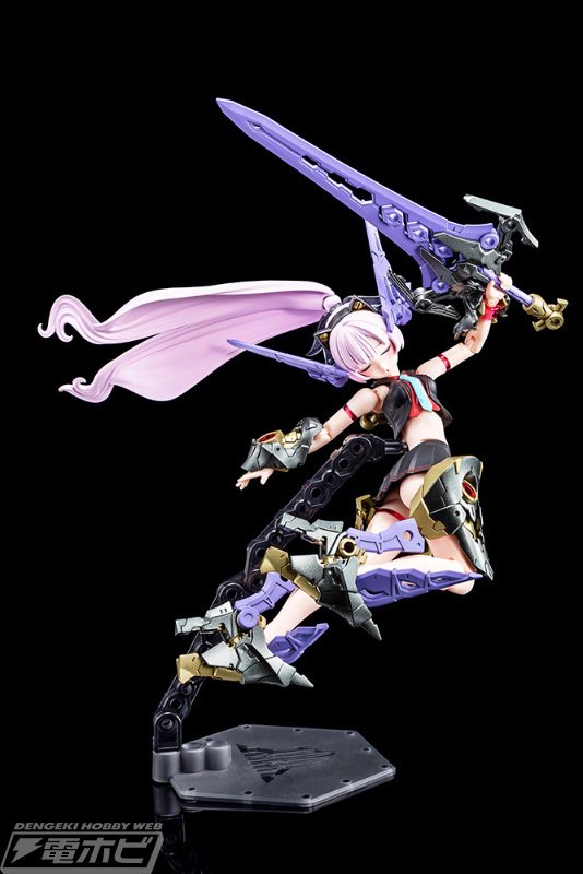 新設定の塗装済み顔パーツが3種付属！『メガミデバイス』BUSTER
