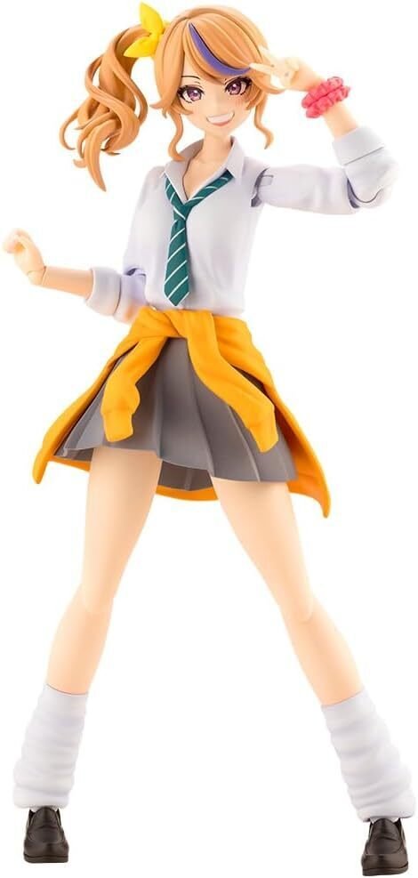 一条 星羅（創彩少女庭園） 塗装済完成品 コトブキヤ プラモデル 可動フィギュア コトブキヤ「創彩少女庭園 一条 星羅【令法高等学校・夏服】」が