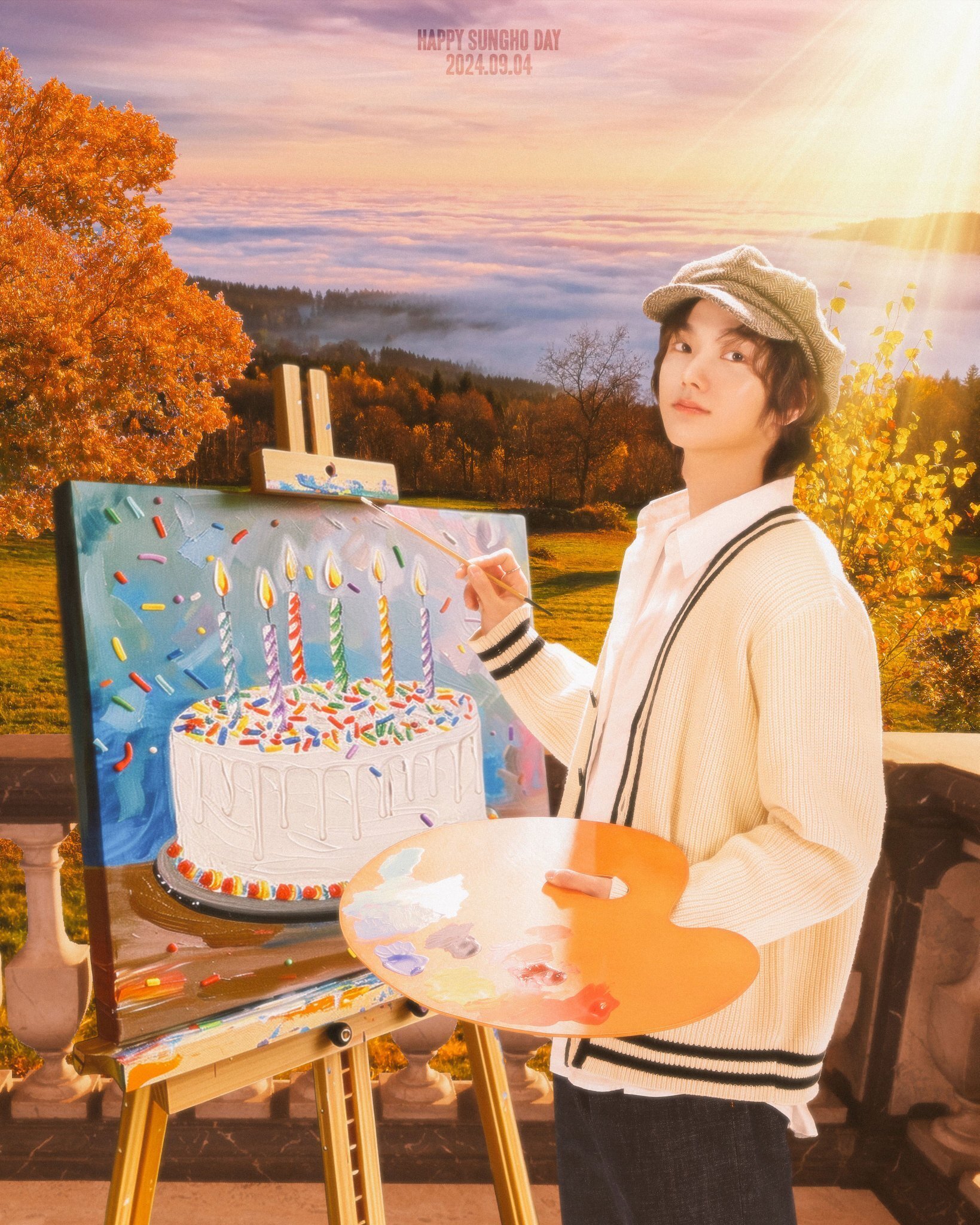 絵描きhiro C「誕生」 絵描きhiro C「誕生」