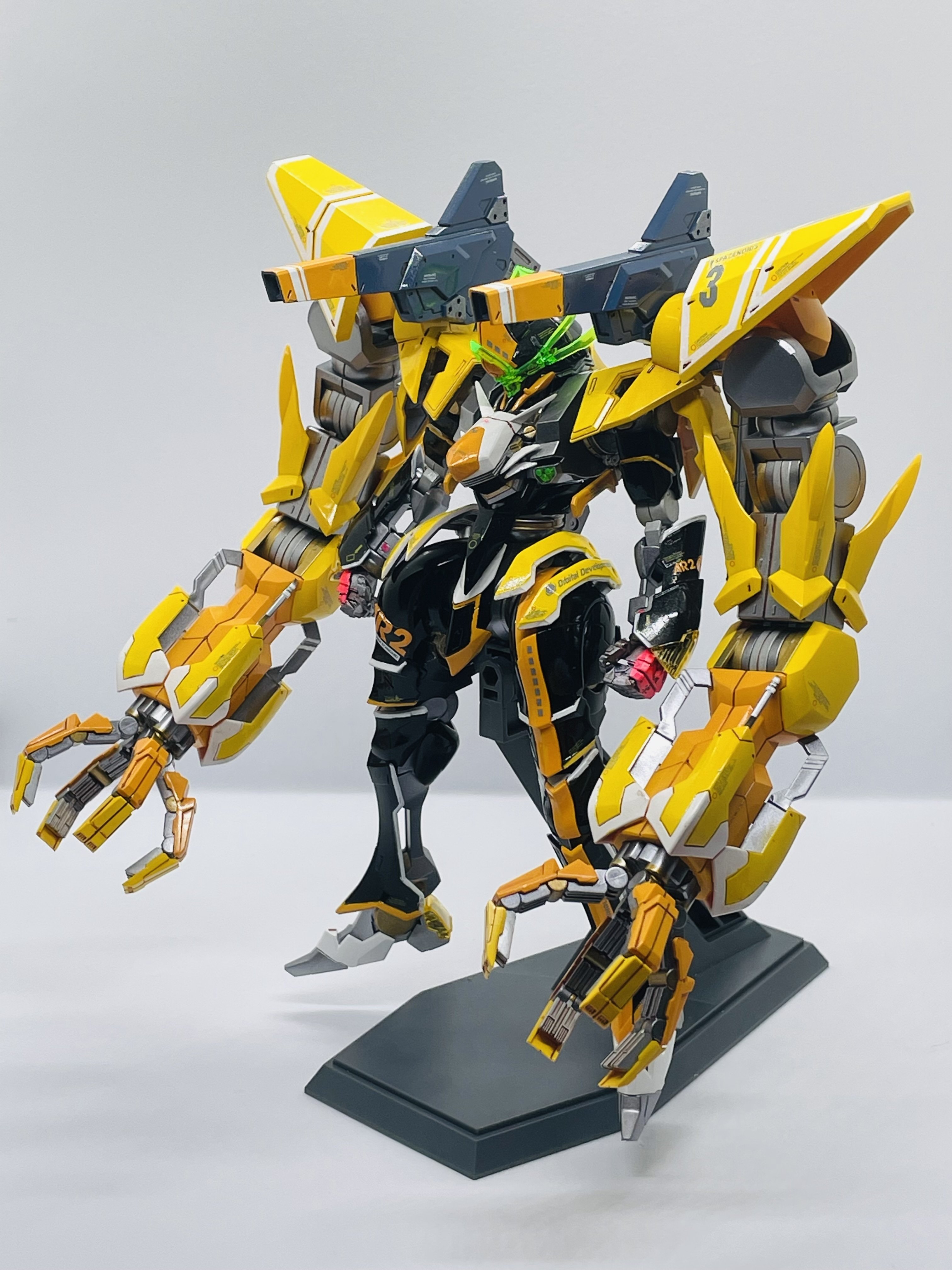 1/144ヴァルヴレイヴⅢ火神鳴をつくってみた|こねこなめこ 1/144ヴァルヴレイヴⅢ火神鳴をつくってみた|こねこなめこ