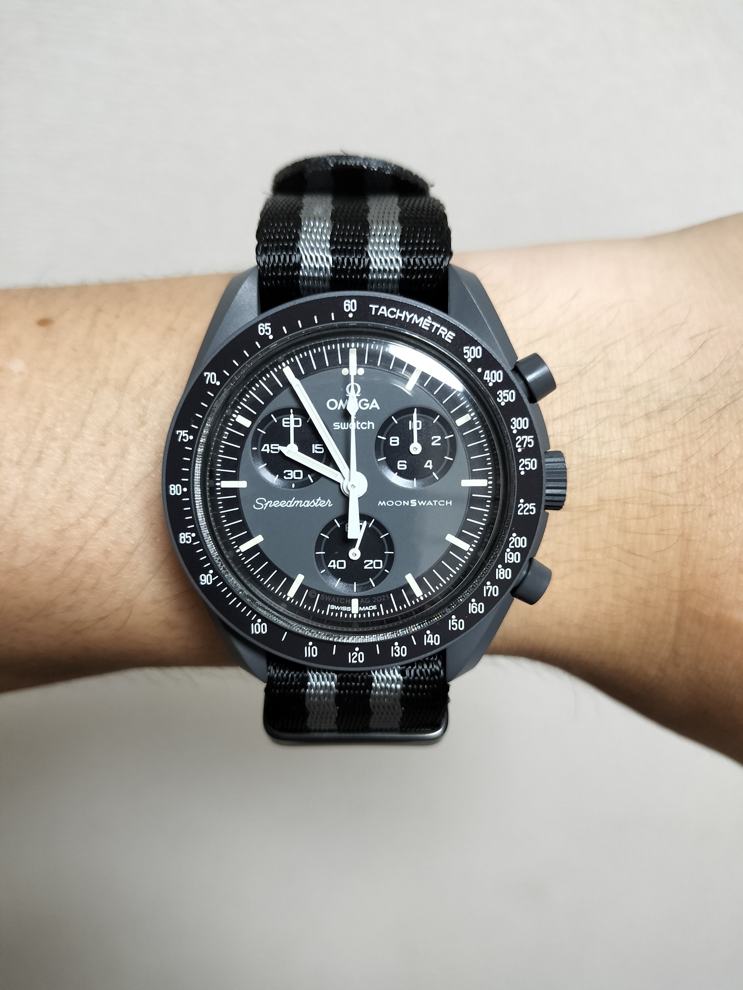 OMEGA X Swatch Bioceramic MoonSwatch 替えベルト ベルトの太さ OMEGA X Swatch Bioceramic MoonSwatch 替えベルト ベルトの太さ