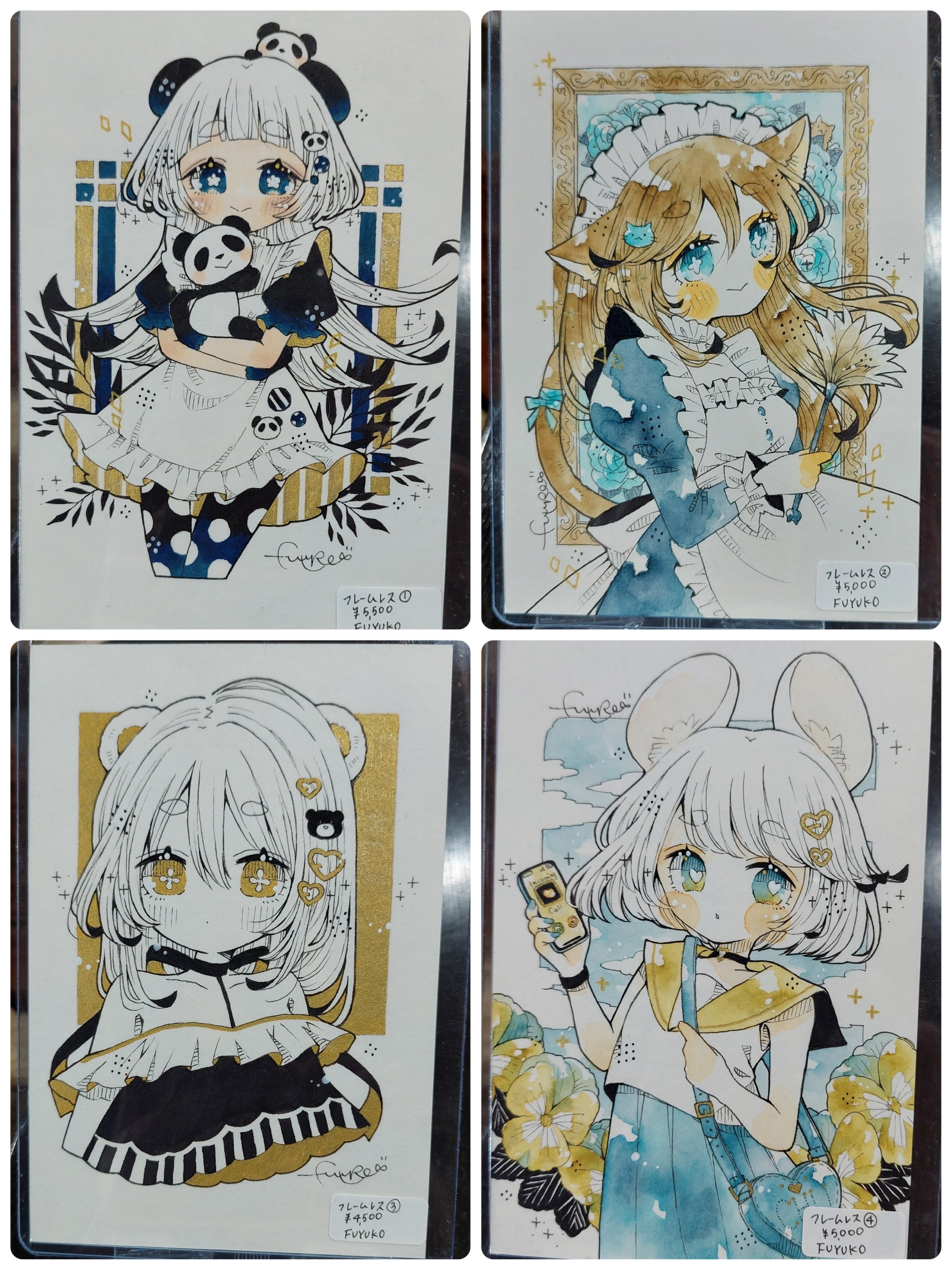 フレームレス原画展▶︎搬入について｜FUYUKO