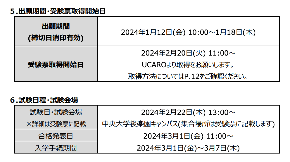 2025年度 最新】中央大学理工学部の編入試験を徹底解説｜気に