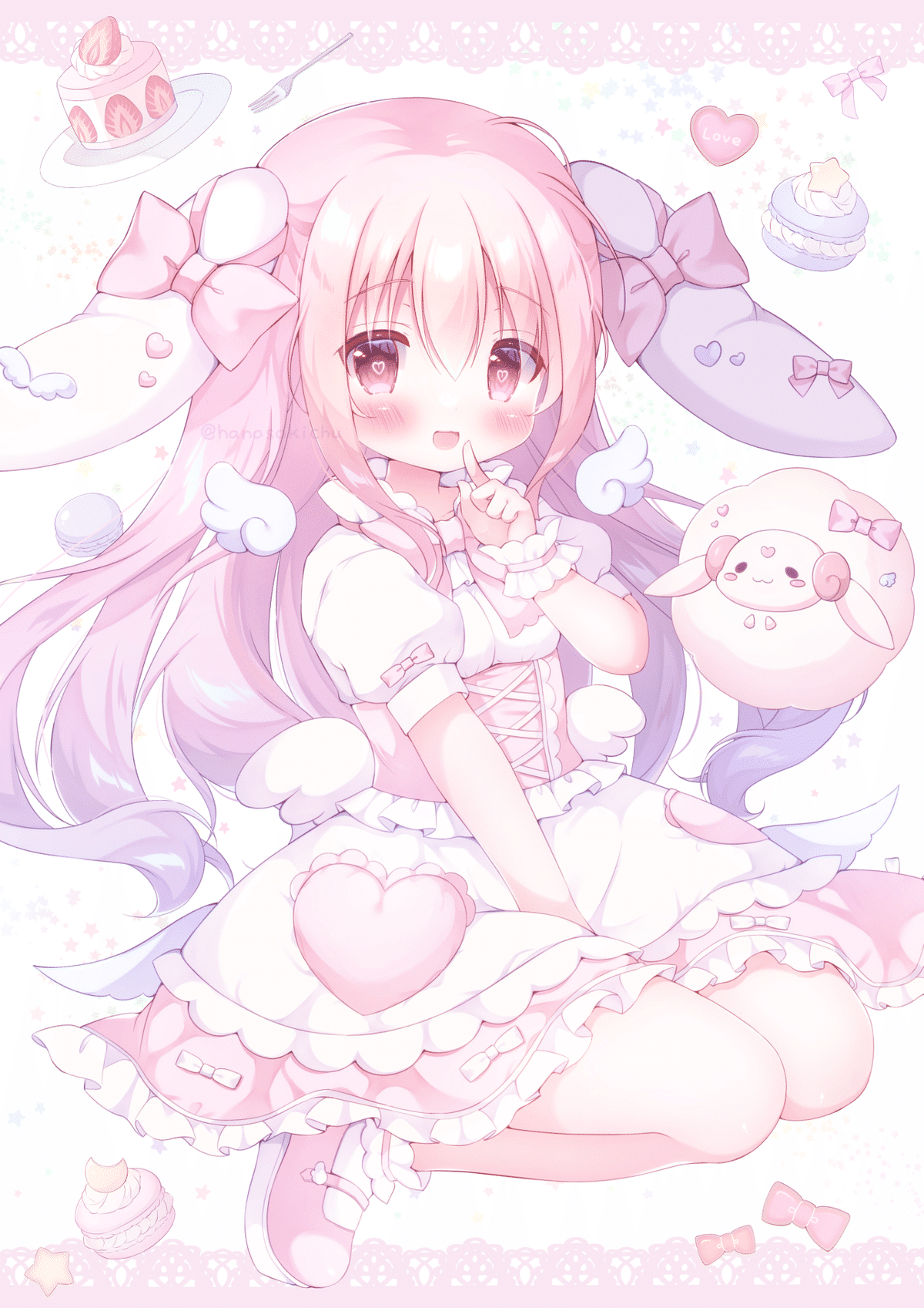 RIN　手描き　イラスト　リクエスト 絵描きの為のSkeb攻略【イラストリクエストをもらうコツ】｜花咲ちゆ