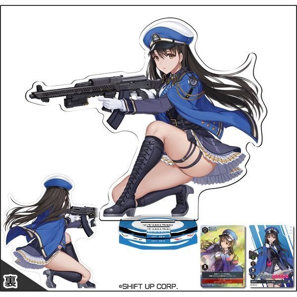 前から後ろから眺められる!『勝利の女神:NIKKE』のアクリル 前から後ろから眺められる!『勝利の女神:NIKKE』のアクリル