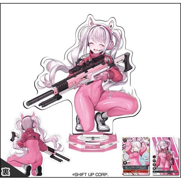 前から後ろから眺められる！『勝利の女神：NIKKE』のアクリル