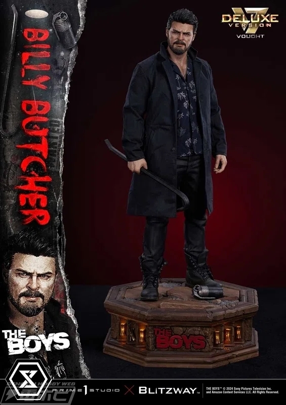 1/6 カスタムヘッド ザ・ボーイズ ブッチャー （前髪破損あり） 正義を貫く反逆者がここに！『ザ・ボーイズ』ウィリアム・“ビリー