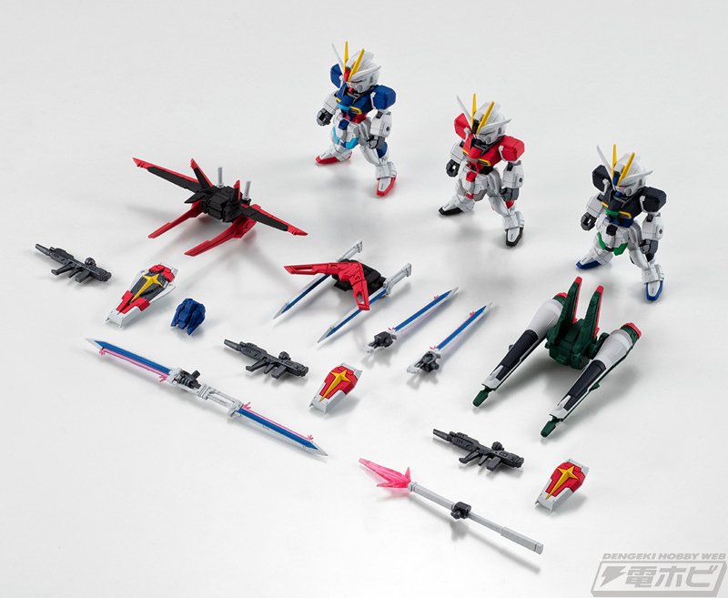 ガンダムSEED DESTINY』インパルス3形態が完全新規造形で