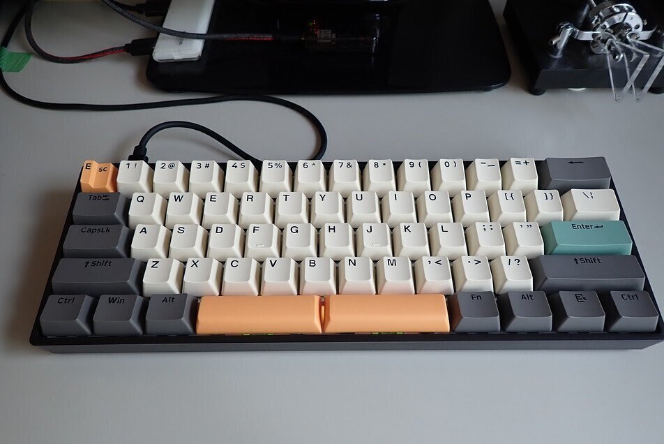 GK61 DSの親指シフトキーボード化｜JA7RHK