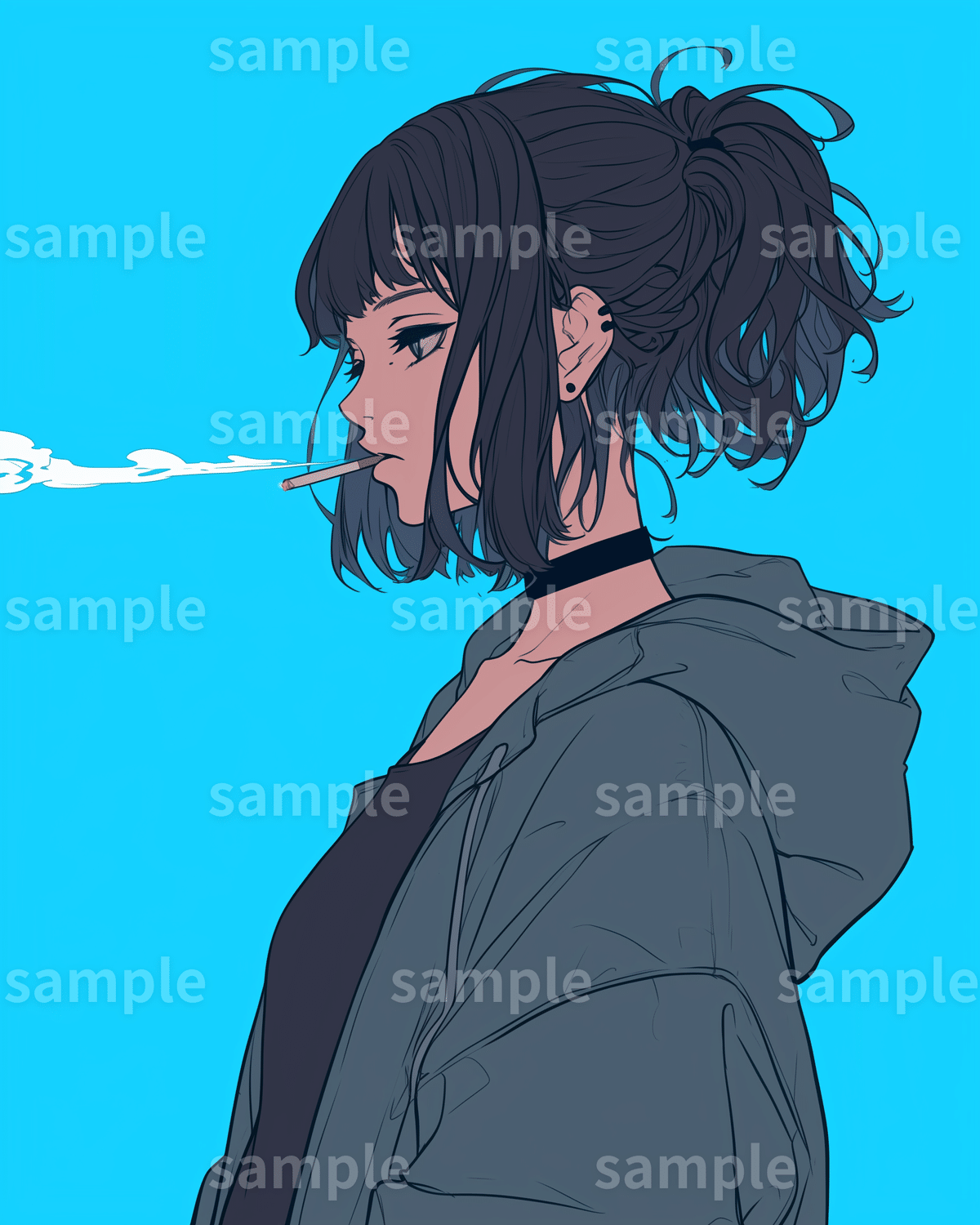Yahoo!オークション - オリジナルイラスト 手描きイラスト