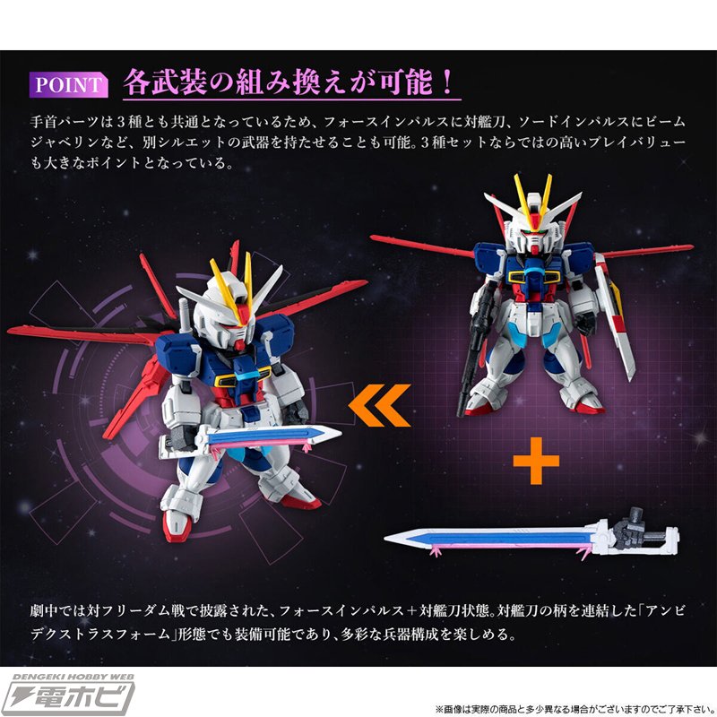 壮麗なウイングに見惚れる！ 「ガンダムSEED DESTINY」より