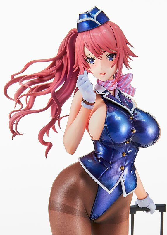 ヴェルテクス、タイトなおしごとCAさん　アンテナショップ限定版 横乳や食い込むヒップに釘付け！ヴェルテクスのフィギュア
