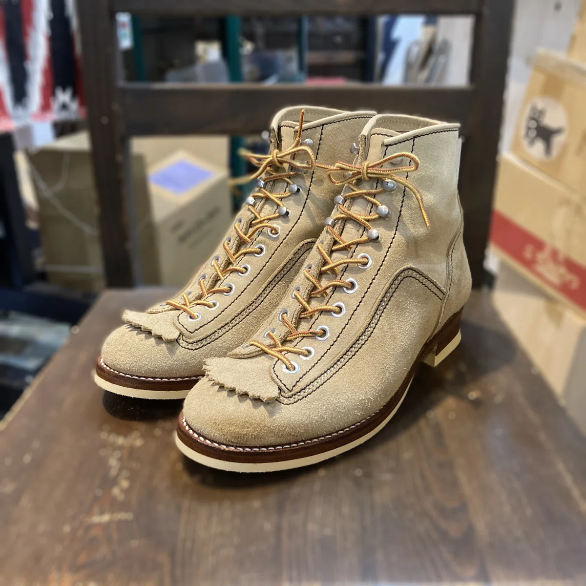 Resole/ソール交換】LONE WOLF/ローンウルフのオールソール｜CREA 