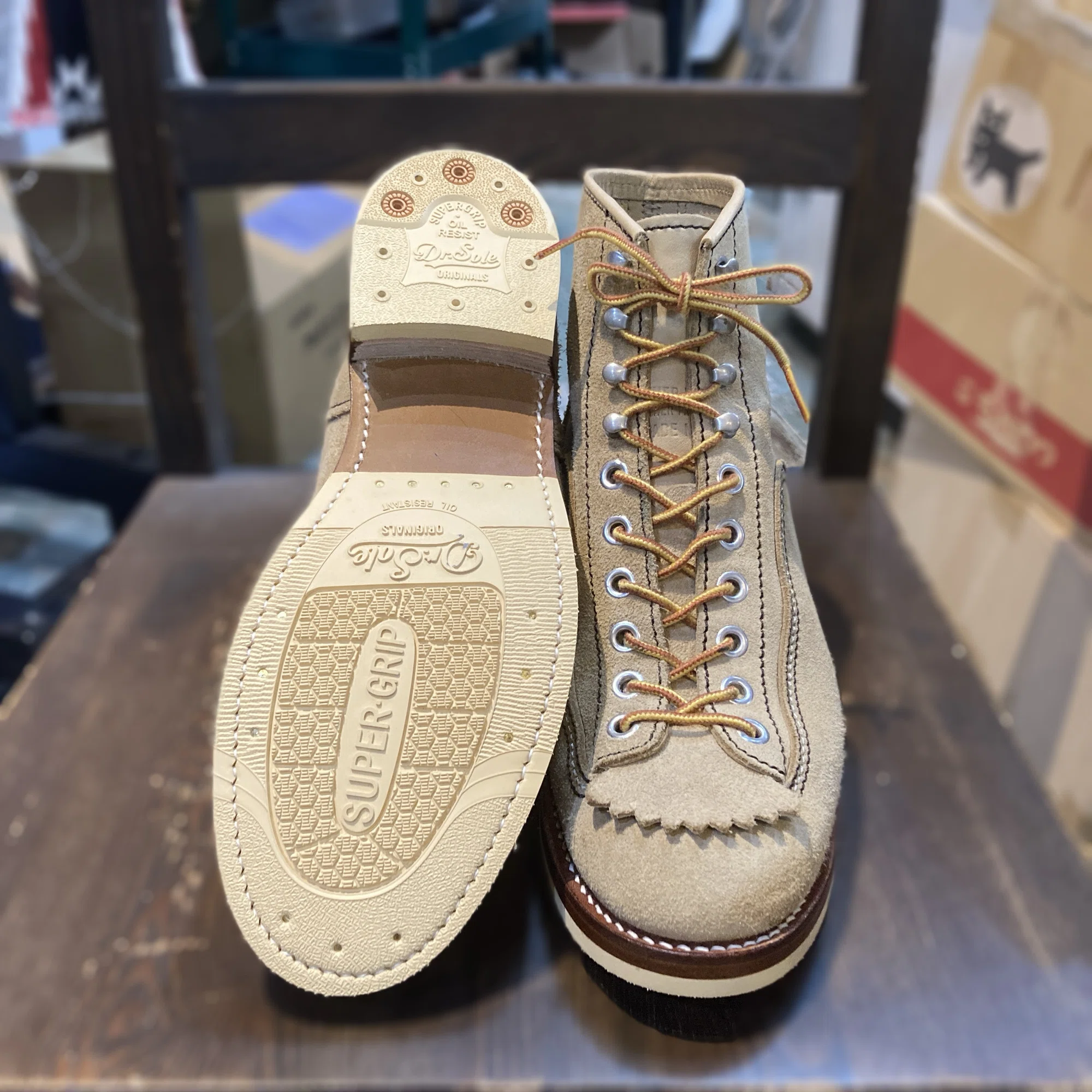 Resole/ソール交換】LONE WOLF/ローンウルフのオールソール｜CREA 