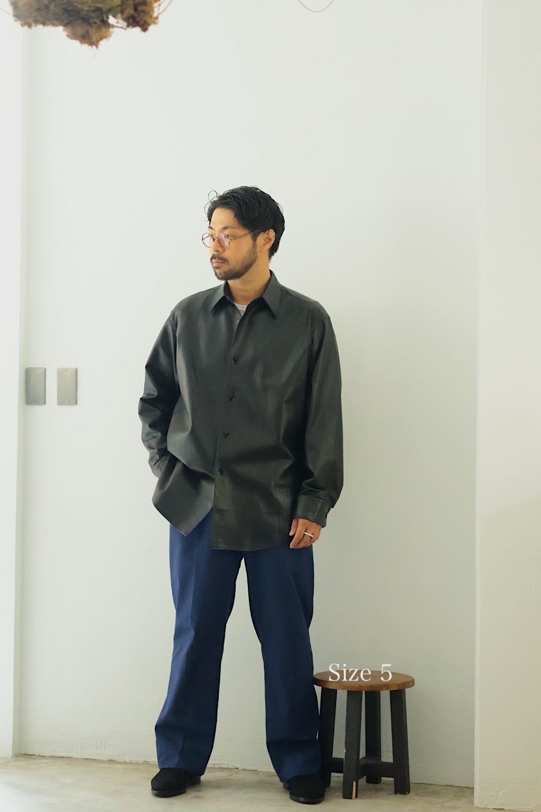 美品 定価10万 DIESEL 極上ラムレザー シャツ 高級感◎ WS02TN_5ec4244f-30b4-44dc-8e10