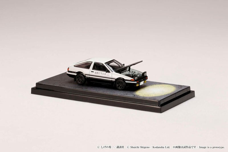 ボンネット開閉&エンジン搭載!『頭文字D』トヨタ・AE86の ボンネット開閉&エンジン搭載!『頭文字D』トヨタ・AE86の