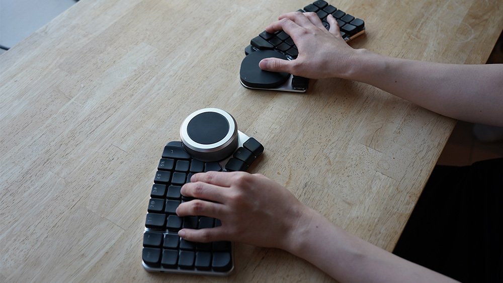 分割キーボード】 NayaCreate キーボード本体 キャリングケース付き